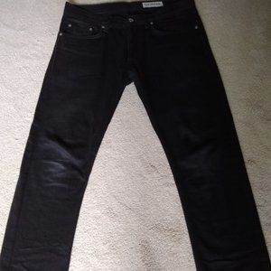 Gustin Soft Denim Black Jeans